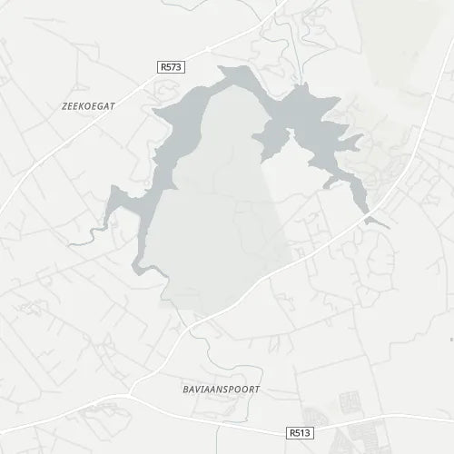 Map of Roodeplaat