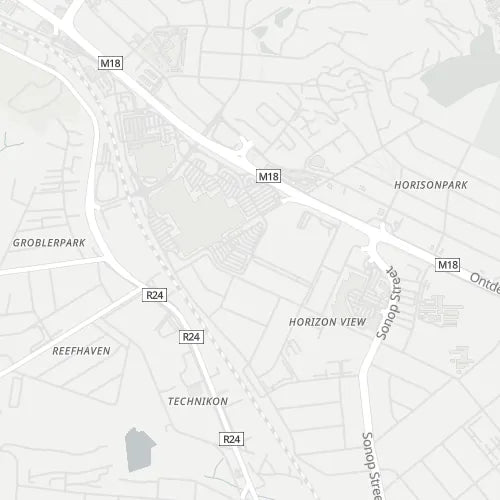 Map of Roodepoort