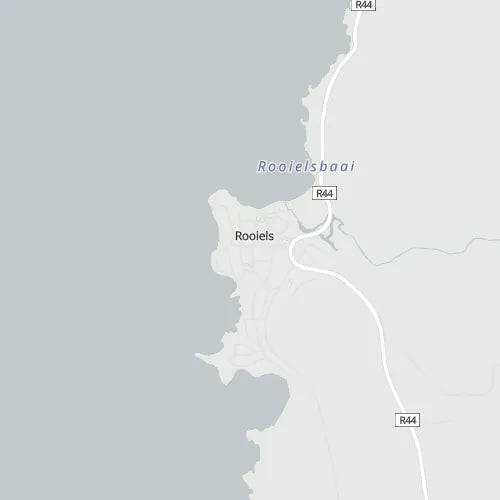 Map of Rooi Els