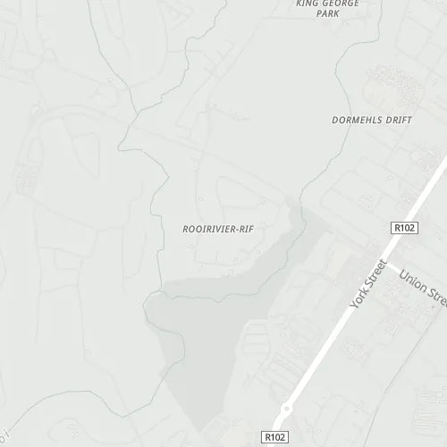 Map of Rooi Rivier Rif