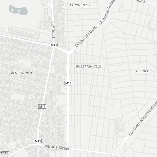 Map of Rosettenville