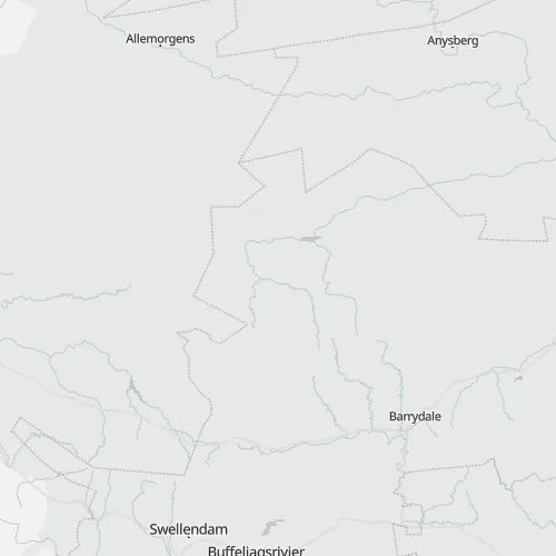 Map of Sanbona Wildlife Reserve