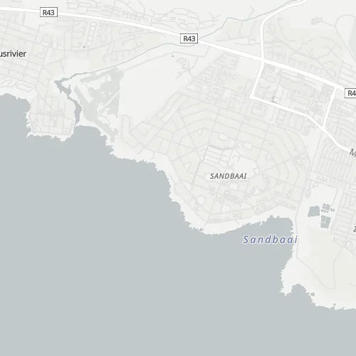 Map of Sandbaai