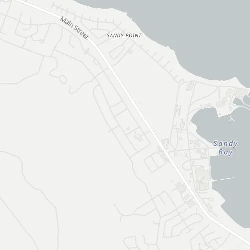 Map of Sandy Point