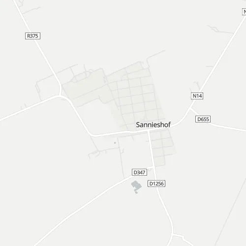 Map of Sannieshof