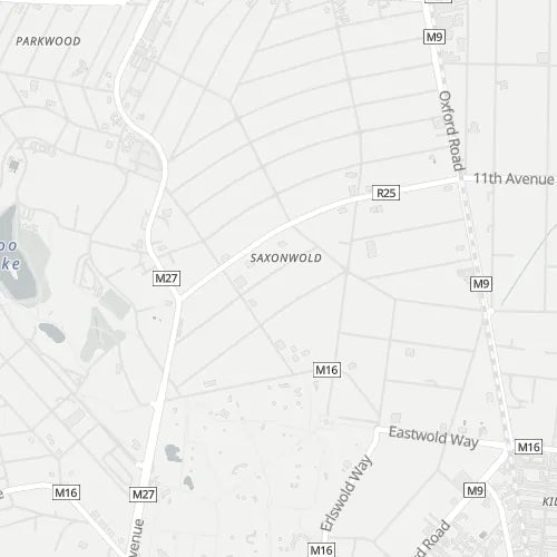 Map of Saxonwold