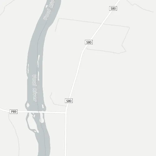 Map of Schoemansdrift