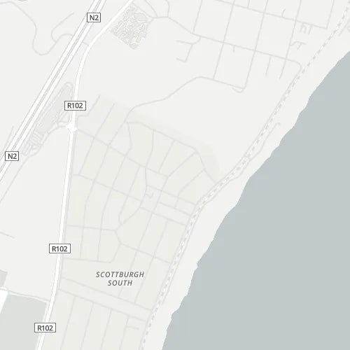 Map of Scottburgh South