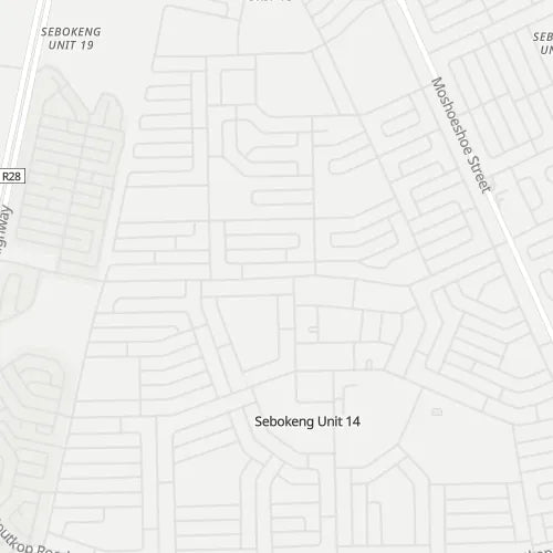 Map of Sebokeng