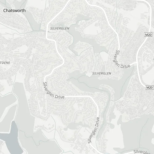 Map of Silver Glen