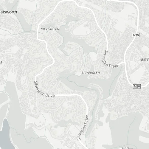 Map of Silverglen