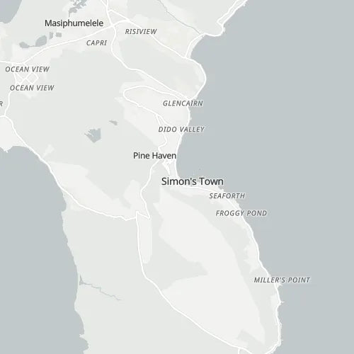 Map of Simons Town
