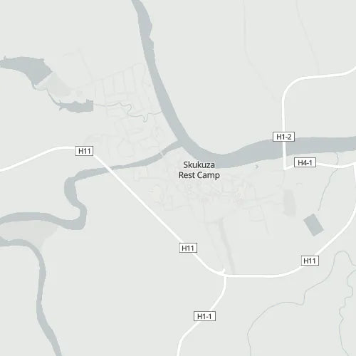 Map of Skukuza