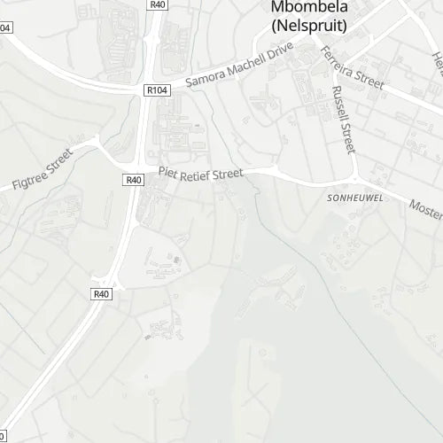 Map of Sonheuwel Central