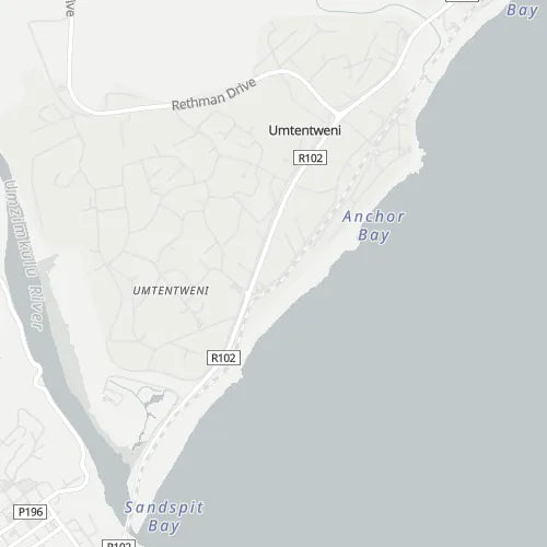 Map of South Coast