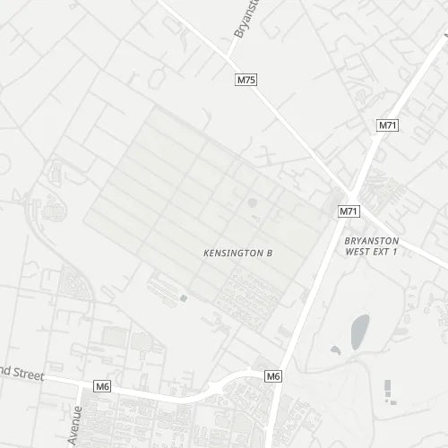 Map of Kensington B