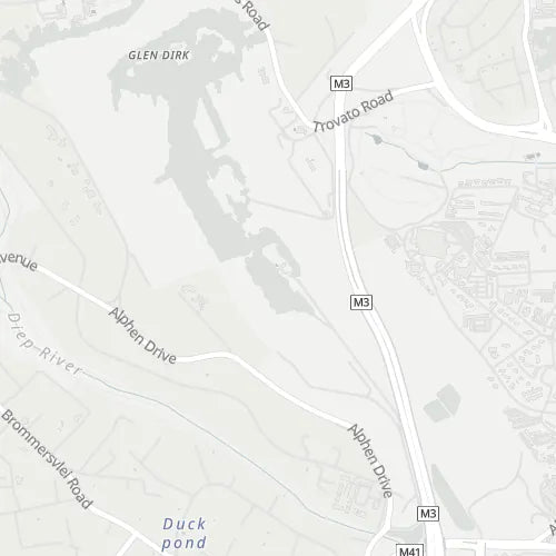 Map of Southern Suburbs