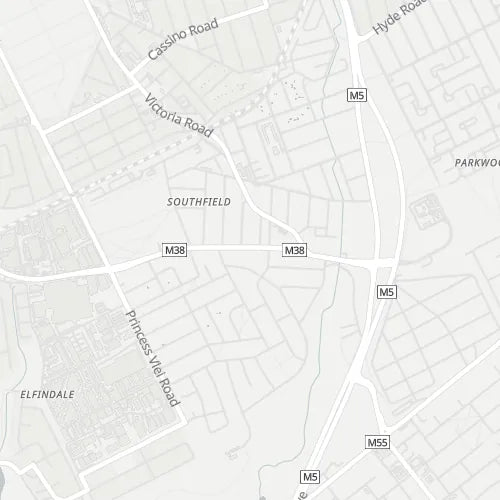 Map of Southfield