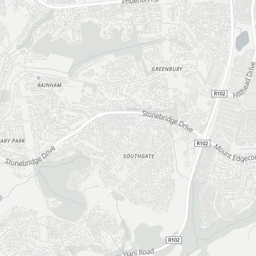 Map of Southgate