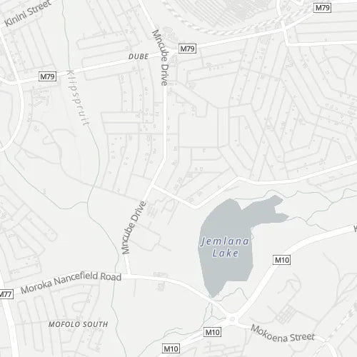 Map of Soweto
