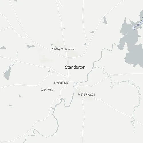 Map of Standerton