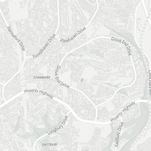 Map of Stanmore