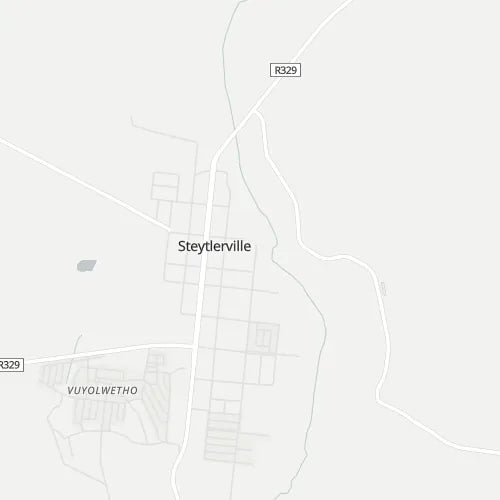 Map of Steytlerville