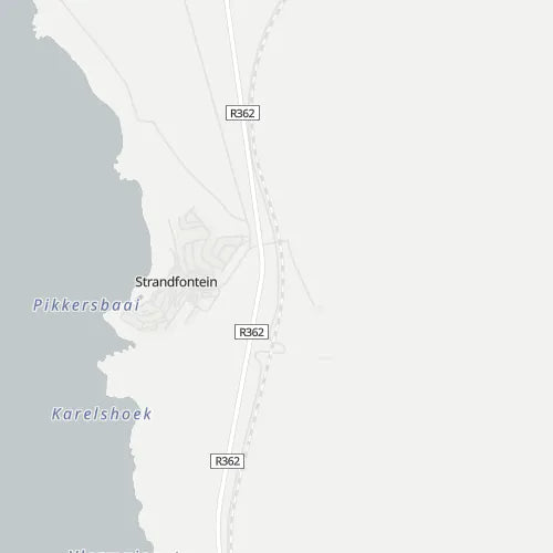 Map of Strandfontein