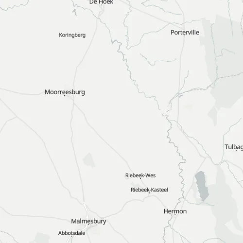 Map of Swartland