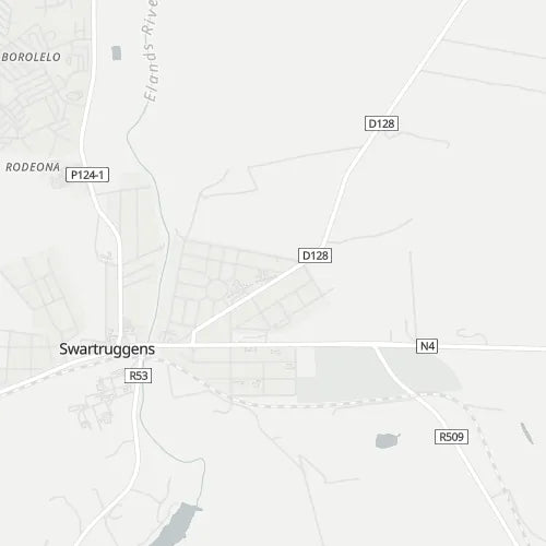 Map of Swartruggens