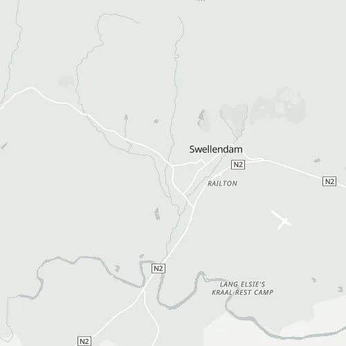 Map of Swellendam