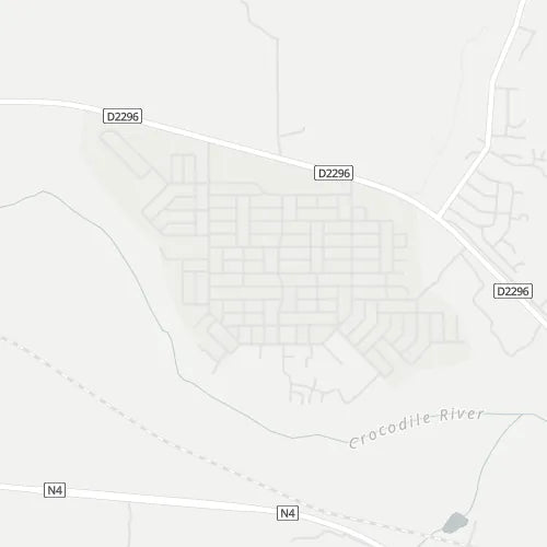 Map of Tekwane South