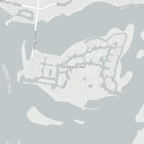 Map of Thesen Island