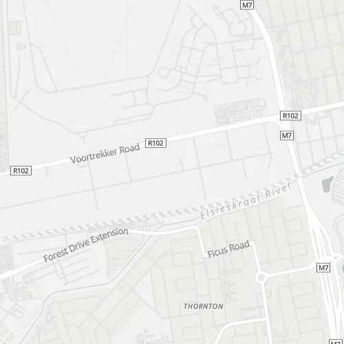Map of Thornton