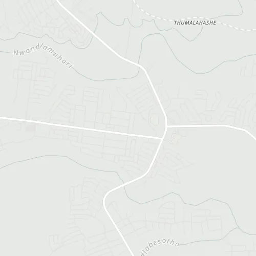 Map of Thulamahashe
