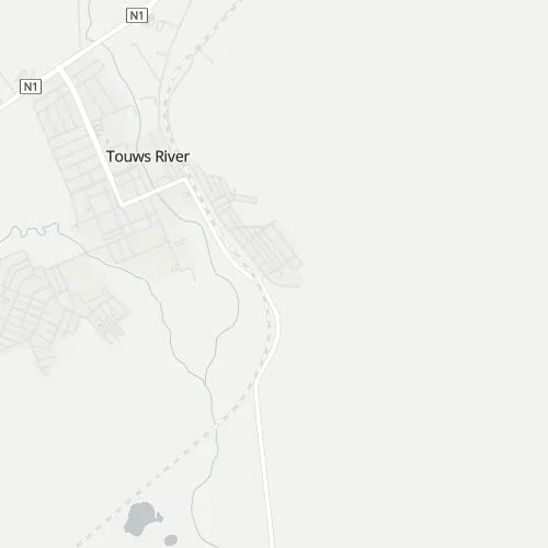 Map of Touws River