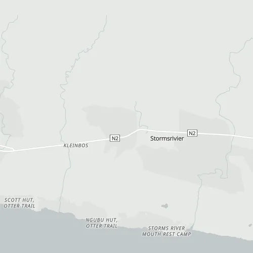 Map of Tsitsikamma Area