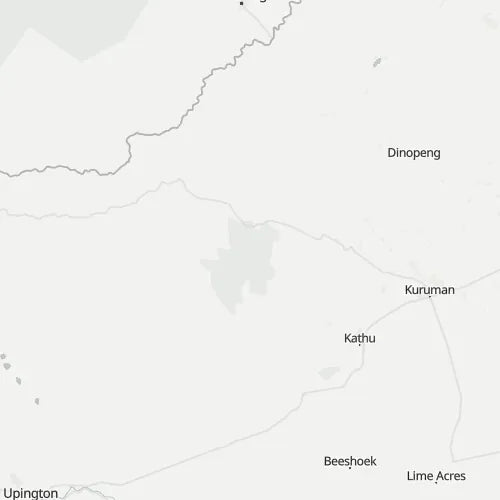 Map of Tswalu Kalahari Reserve