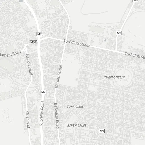 Map of Turffontein