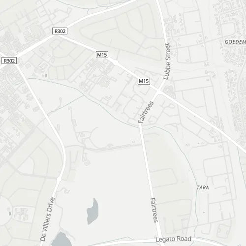 Map of Tygerberg