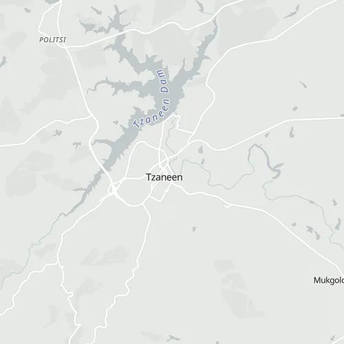 Map of Tzaneen