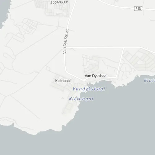 Map of Van Dyks Bay