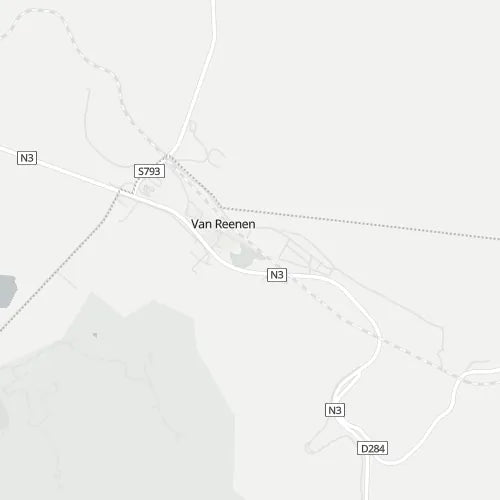 Map of Van Reenen