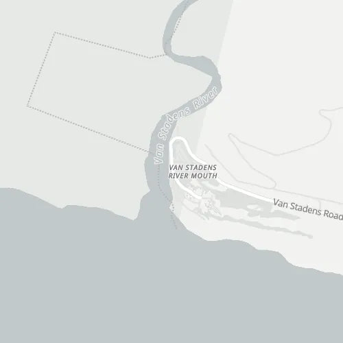 Map of Van Stadens River Mouth
