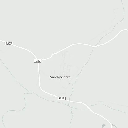 Map of Van Wyksdorp