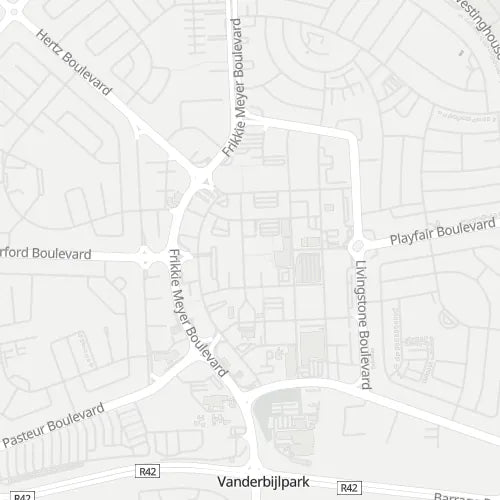 Map of Vanderbijlpark