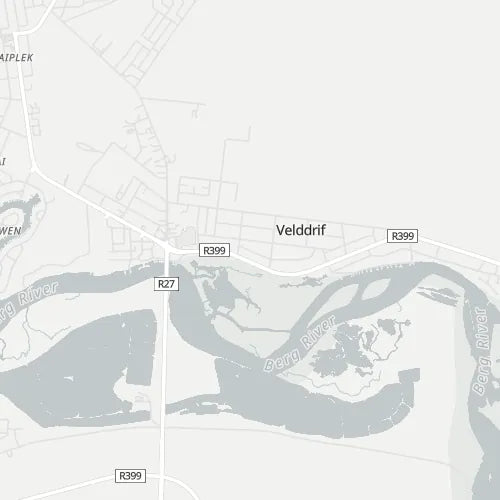Map of Velddrif