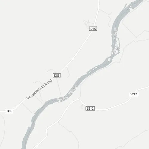 Map of Venterskroon