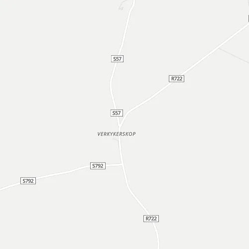Map of Verkykerskop
