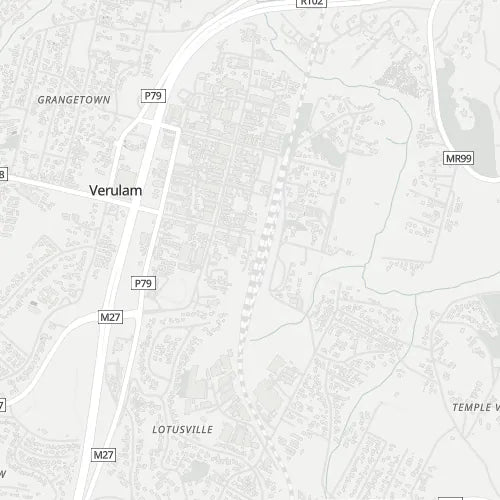 Map of Verulam